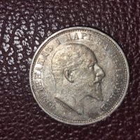 1 лев 1910 Фердинанд запазена сребърна монета , снимка 2 - Нумизматика и бонистика - 44337047