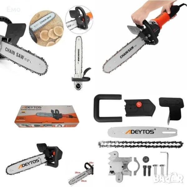 Приставка за ъглошлайф за рязане на дърва, снимка 1