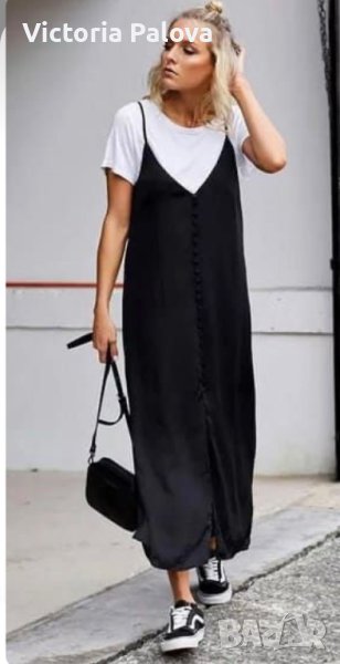 Модерна рокля A-силует, снимка 1