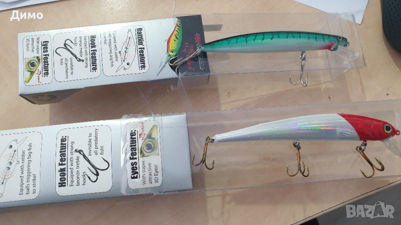 воблери за морски риби 13гр.115мм  и 10.3гр 103мм, снимка 1