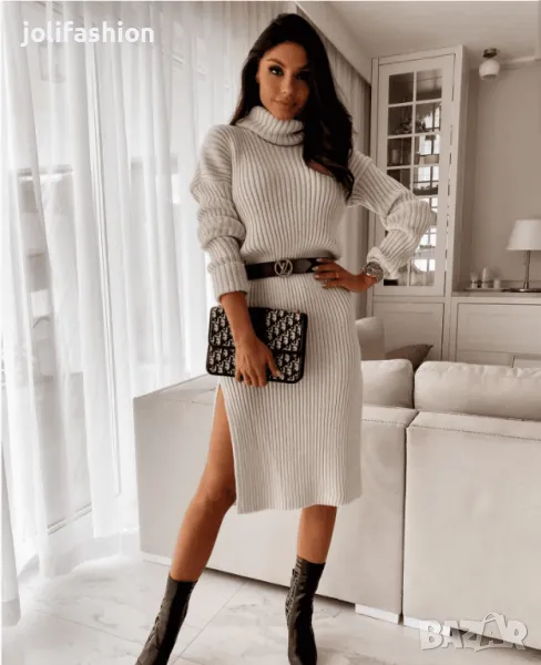 Дълги плетени рокли, снимка 1