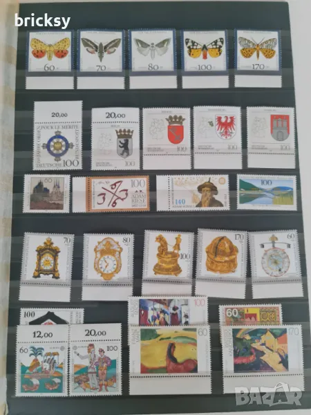 Германия серии 1992. Висока каталожна стойност. Бонуси, снимка 1