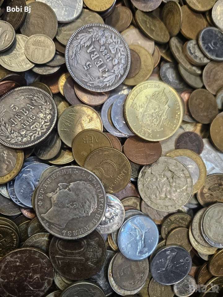 ПРОДАВАМ/КУПУВАМ БЪЛГАРСКИ МОНЕТИ , снимка 1