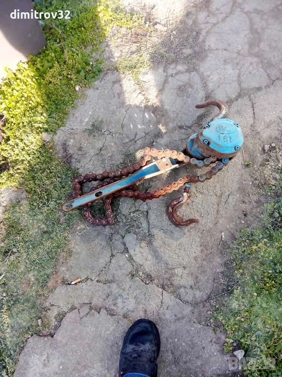 Немски ръчен телфер, снимка 1