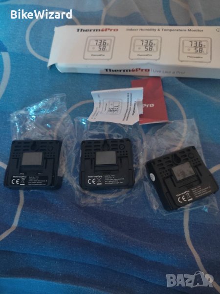 ThermoPro TP157 термометър и влагомер  3 броя НОВО, снимка 1