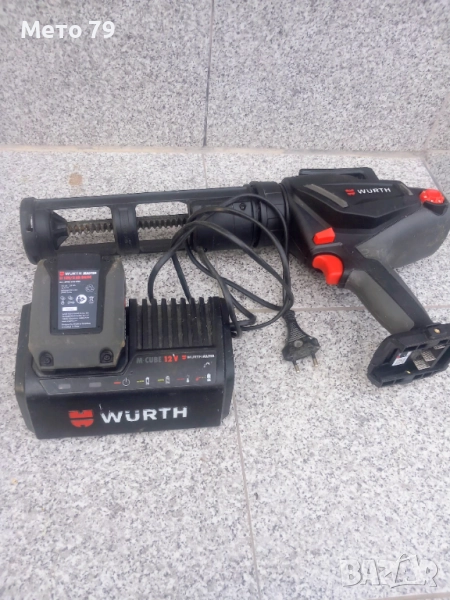 Wurth AKP 12 COMPACT Акумулаторен пистолет за силикон, снимка 1