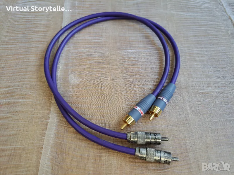 RCA cable The Chord Company - Silver Siren аудио кабел рца, снимка 1