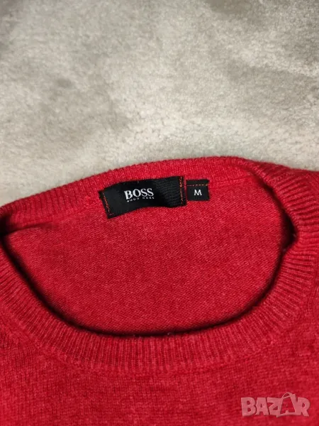 Hugo Boss мъжки пуловер, Вълна/Кашмир М размер, снимка 1