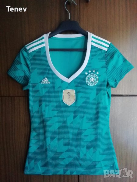 Germany Adidas оригинална дамска тениска фланелка Германия Адидас размер S, снимка 1