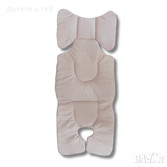 Постелка за количка супер бежова, снимка 1