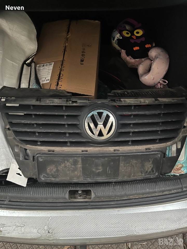 Решетка за предна броня пасат б6, снимка 1