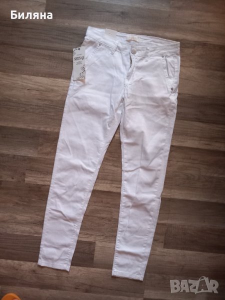 Нов бял панталон , снимка 1