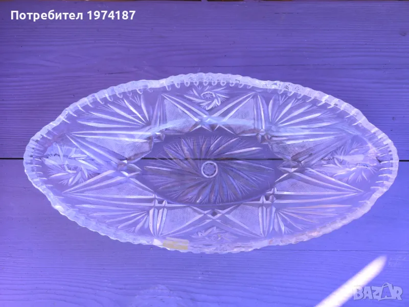 Ново. Кристална фруктиера, снимка 1