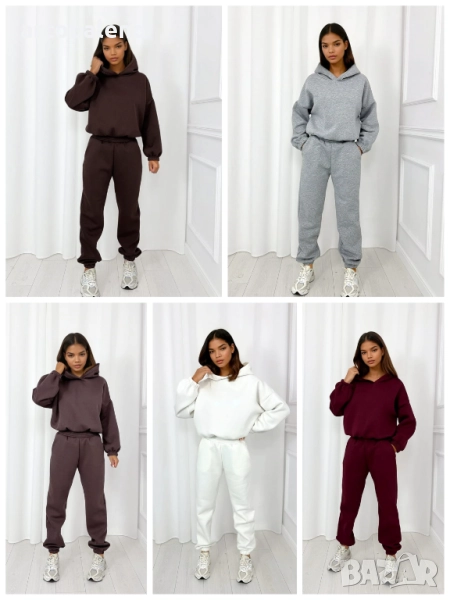 Дамски комплект спортен екип Carmen, 5цвята , снимка 1