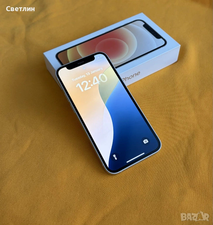iPhone 12 mini 64GB White, снимка 1