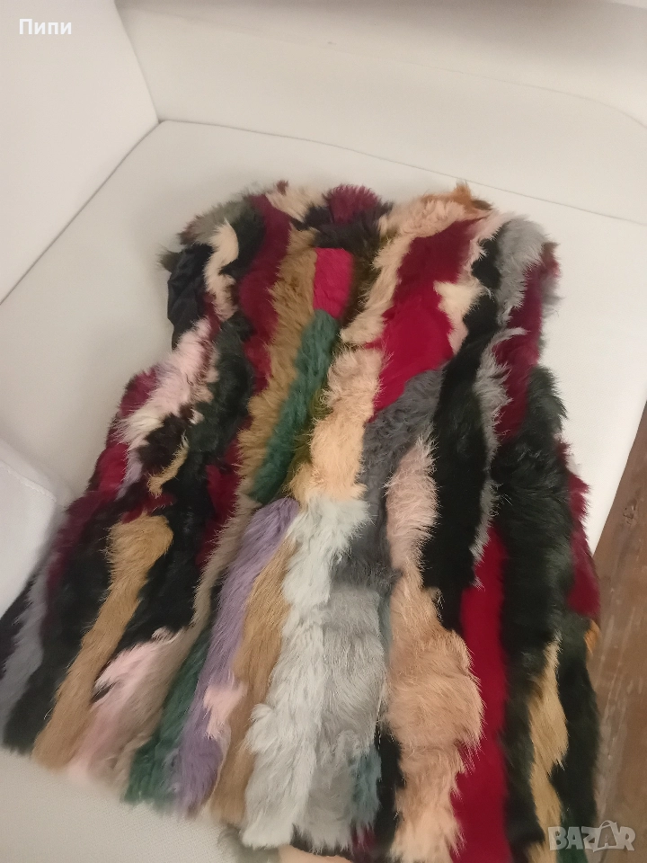 елече естествен косъм с джобчета , снимка 1