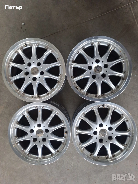 АЛУМИНИЕВИ ДЖАНТИ  ЗА БМВ  5ТА СЕРИЯ-5х120х74.1-17цола, снимка 1