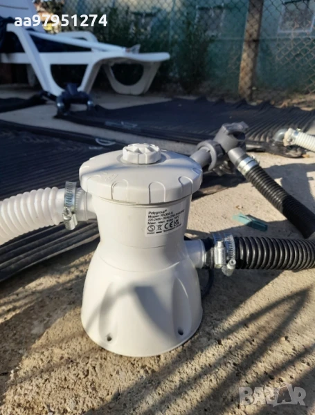 Филтъртна помпа за бесейн Summer Waves Metal Farme, снимка 1