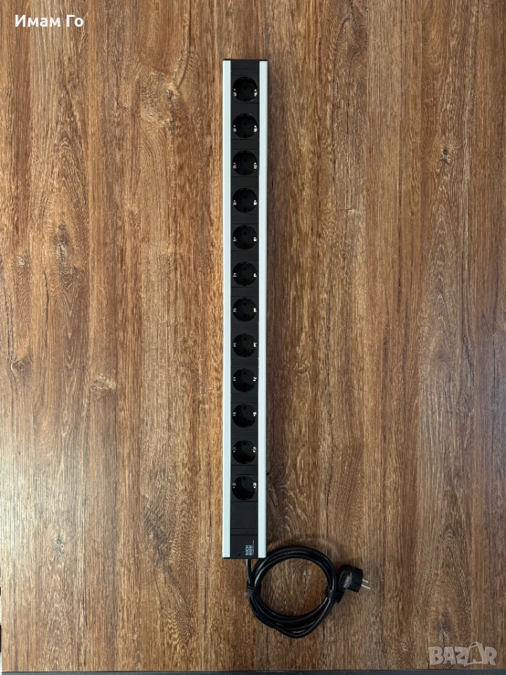 Професионален разклонител Bachmann (12 гнезда) – Без прекъсвач (Art. 300.002), снимка 1