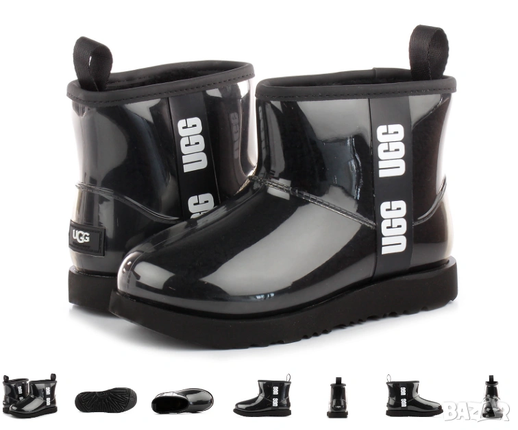 детски ботуши UGG КЛАСИЧЕСКИ ПРОЗРАЧНИ МИНИ II номер 33 .5, снимка 1