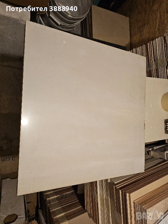 Италиански гранитогресни плочки - светло сиви, снимка 1