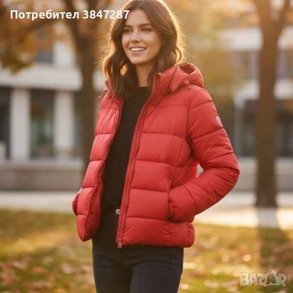 Топло капитонирано яке – практично, стилно и удобно за всеки ден. БЕНЕТОН, снимка 1