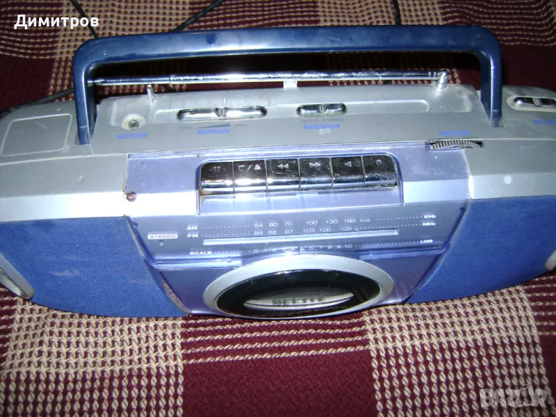 Ретро радиокасетофон, снимка 1