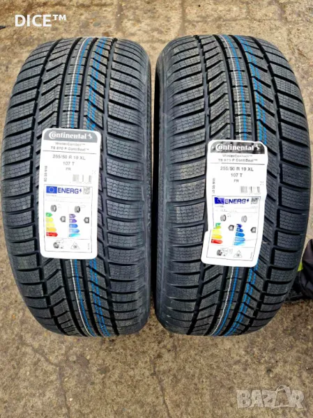 НОВИ 2024. 255/50/19 зимни гуми Continental TS870P. Континентал , снимка 1