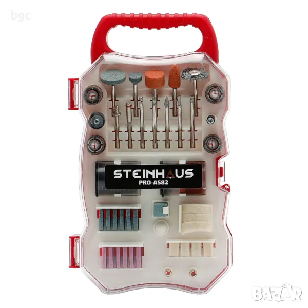 Комплект 82 за Дремели - мултифункционални инструменти Четки, Свредла, Шлифовъчни барабан, снимка 1