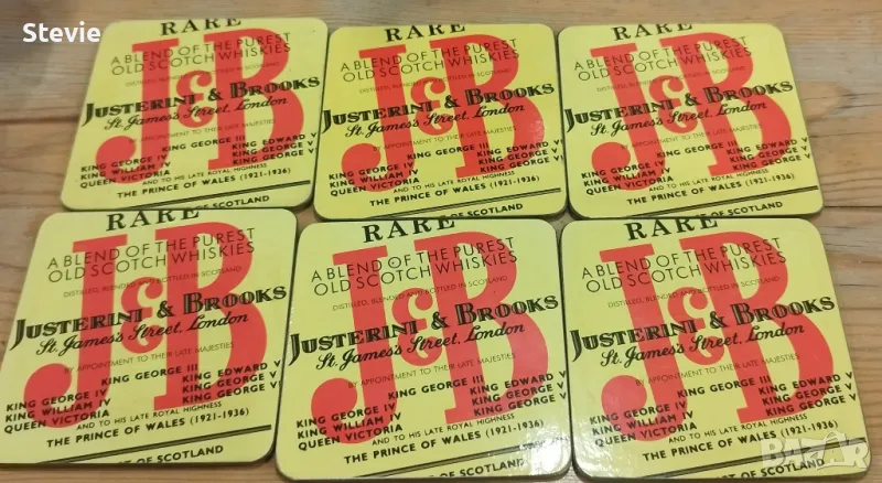 Гланцирани подложки за уиски, снимка 1