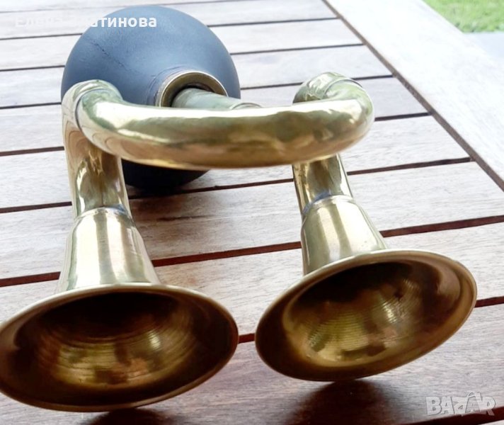 Античен клаксон, снимка 1