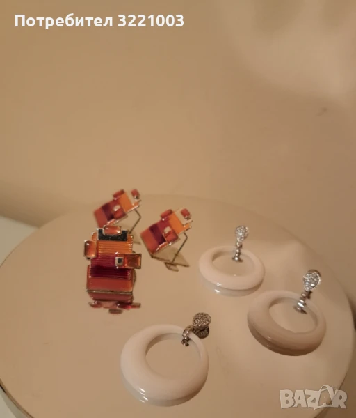 Комплект дамски сребърни бижута, снимка 1