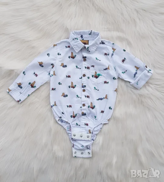 Боди риза 6-12 месеца , снимка 1