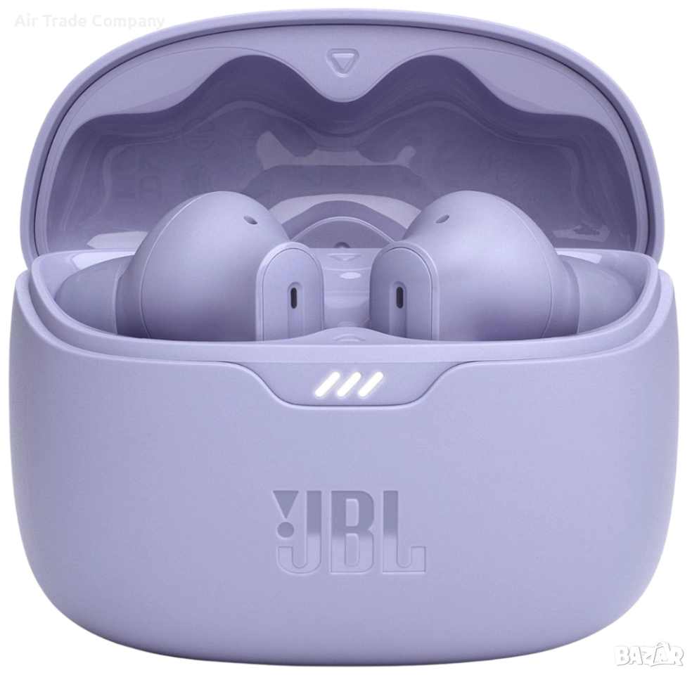 Безжични слушалки JBL Tune Beam, Bluetooth, лилави, снимка 1