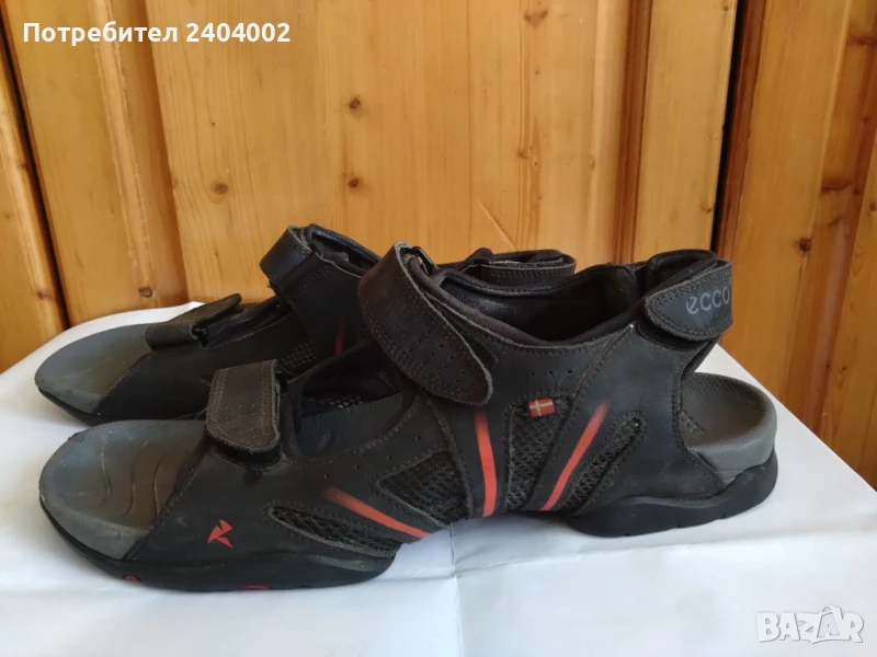 Сандали Ecco №43-Receptor technology,стелка 29,5см, снимка 1