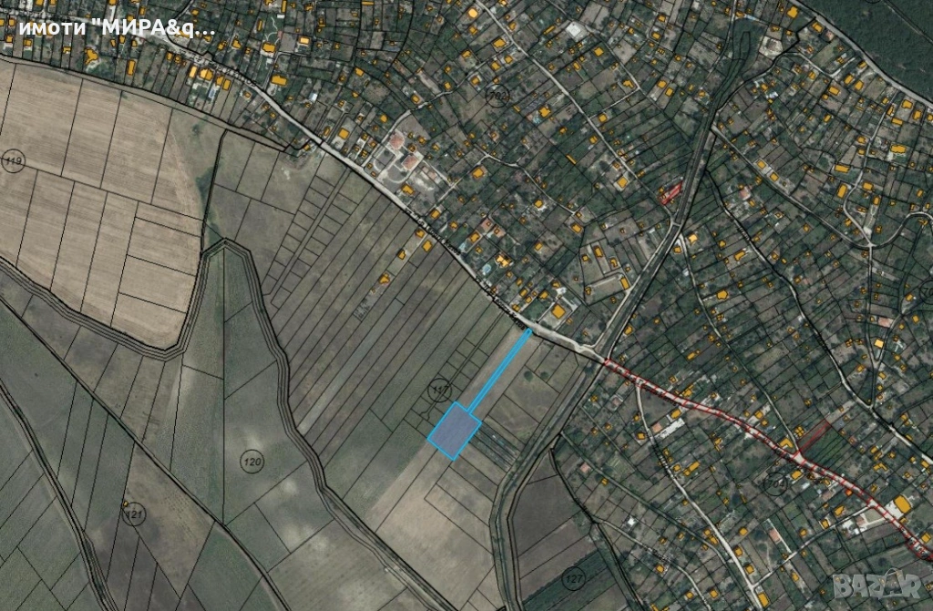 Земеделска земя разположена в м. Дерекьой Топра,гр.Хасково, снимка 1