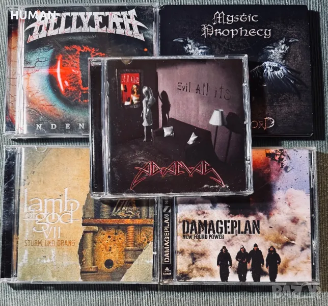 Hellyeah - Damage Plan - Adamas - Lamb Of God - Mystic Prophecy , снимка 1