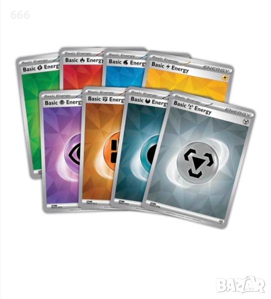 Pokemon Energy карти - 122 броя., снимка 1