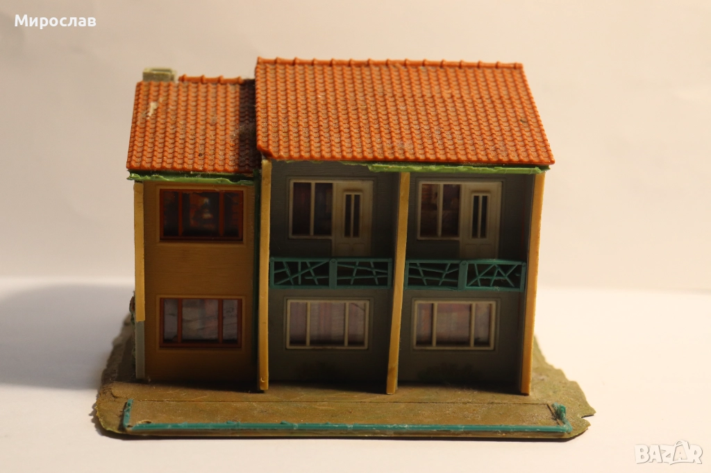FALLER? KIBRI? H0 1/87 СГРАДА ГАРА КЪЩА ВАГОН ВЛАК ЖП, снимка 1