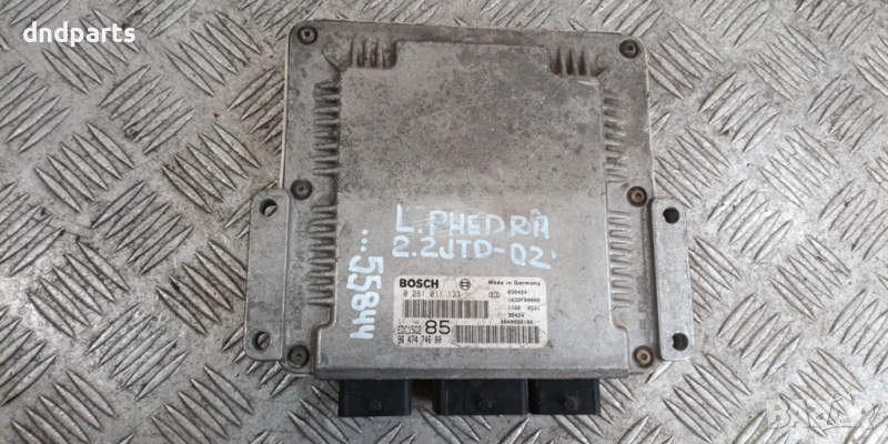 Компютър Lancia Phedra 2.2JTD 2002г. 0281011133 9647474680, снимка 1