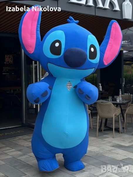 🎁Изненада със Стич🐾, гигантска бяла мечка🐻‍❄️, панда🐼, котка🐱 или Чебурашка🐭, снимка 1