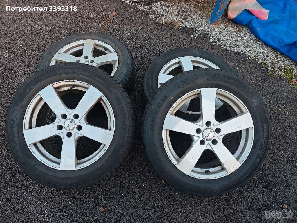 Алуминиеви джанти 5Х105-17цола за Шавролет или Опел, снимка 1