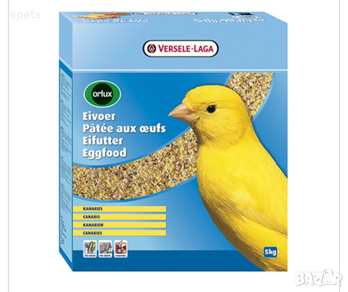 Eggfood dry Canaries 5кг. - суха яйчна храна за жълти канари, снимка 1