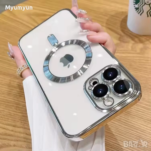 3 Протектора и кълъф комплект за iphon 14 pro max, снимка 1