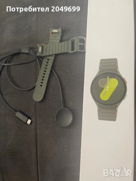 GALAXY WATCH 7 44 mm ОРИГИНАЛНА КАИШКА+ОРИГИНАЛНО ЗАРЯДНО, снимка 1