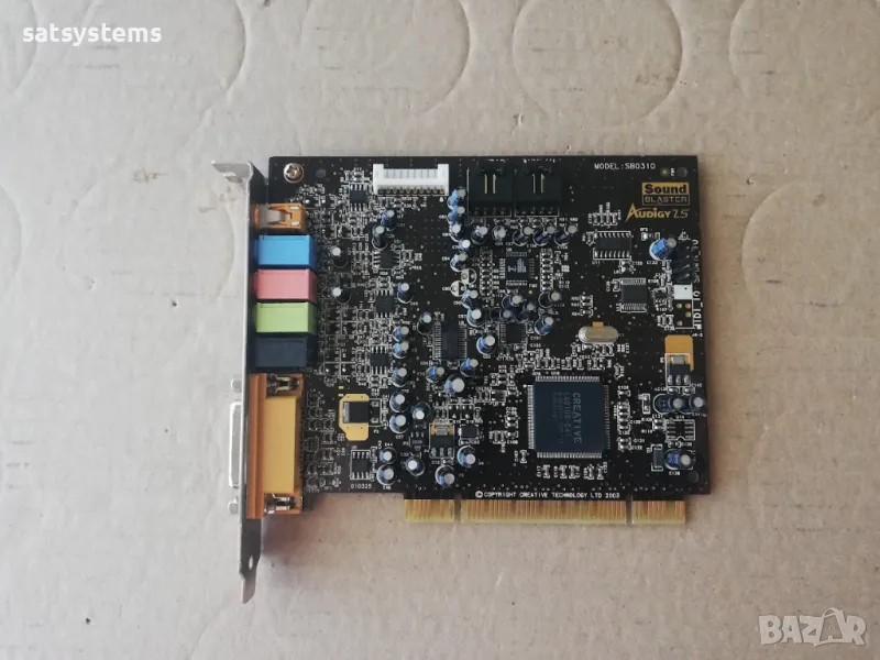 Звукова карта Creative Labs Sound Blaster SB0310 Audigy LS 5.1 PCI, снимка 1