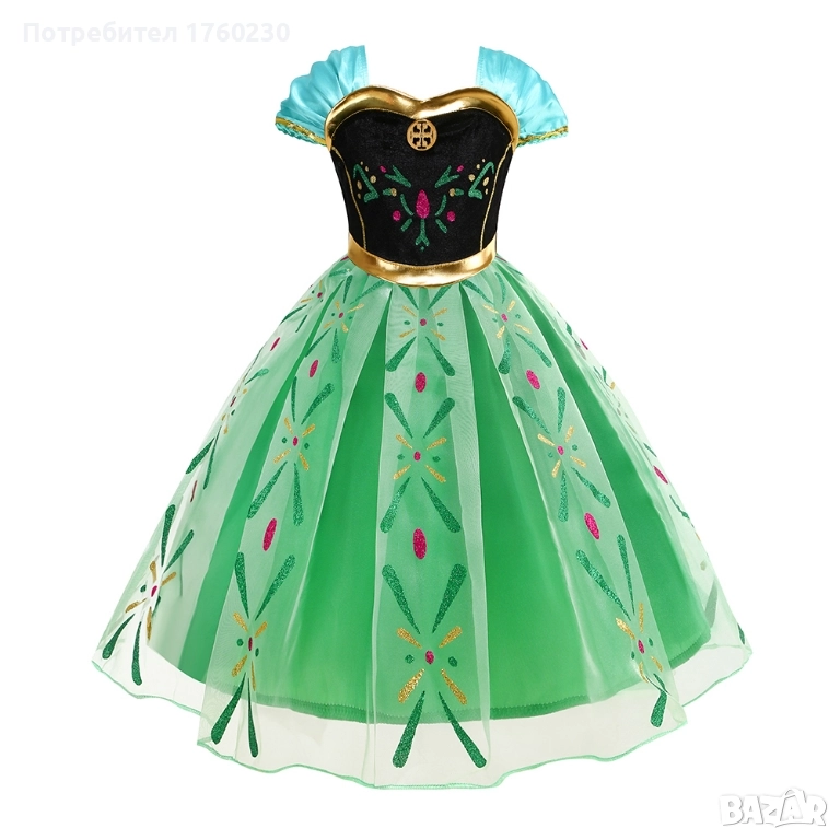 Рокля на принцеса Ана от Замръзналото кралство , снимка 1