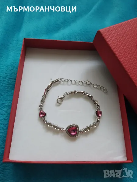 Нова, сребърна гривна с подаръчна кутия., снимка 1