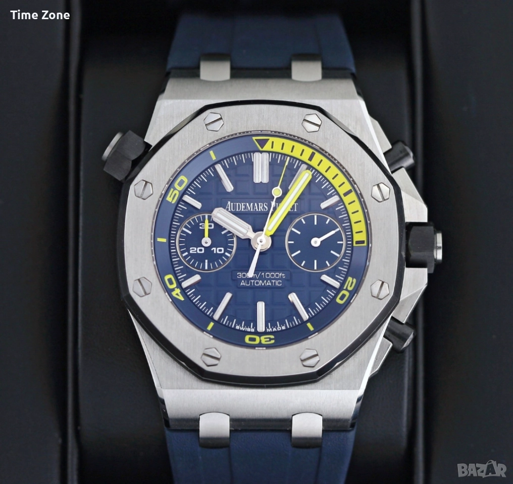 Audemars Piguet Royal Oak Offshore Diver Chronograph 42mm Steel Blue Dial Различни Варианти, снимка 1