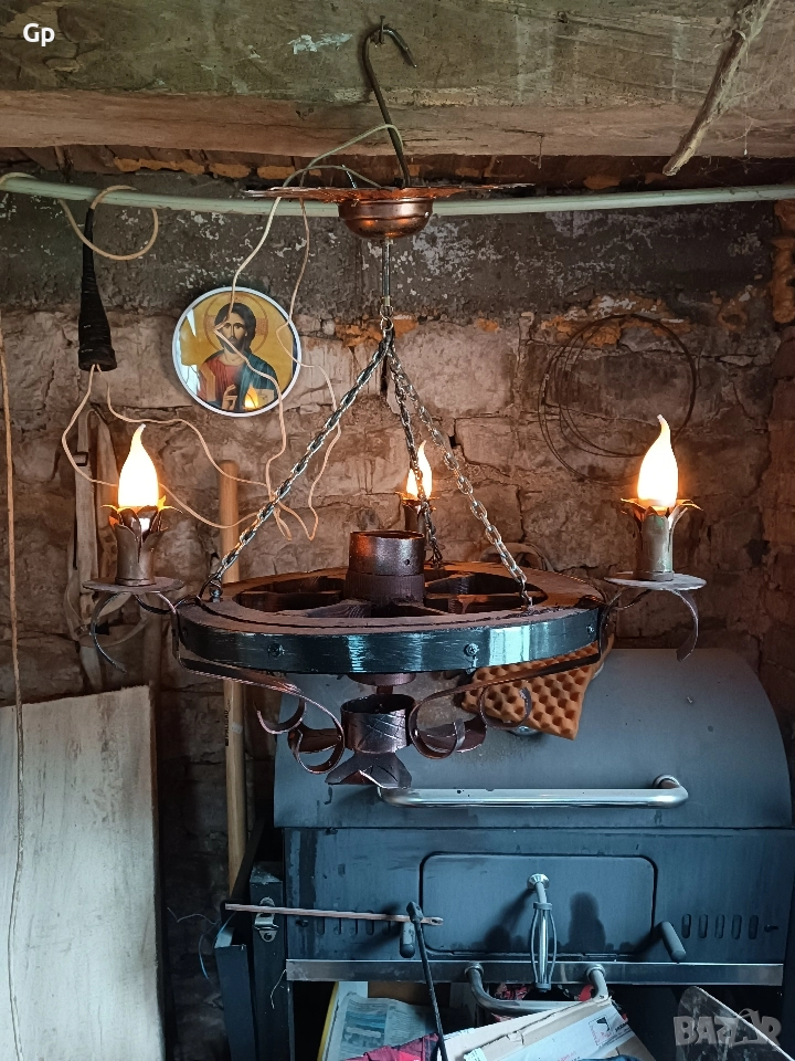 Колело от каруца полилей, снимка 1